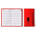 Address Book w/ Zip Back Planner & Matching Pen - Translucent Color Cover